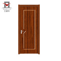 2018 alibaba novos tipos interior barato pvc porta de madeira fábrica zhejiang china